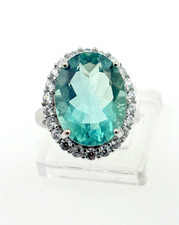 Fluorite 10ct. Sterling Silver