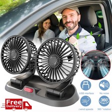 USB 5V Car Cooling Fan 360°