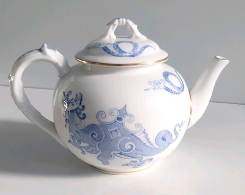 Royal worcester blue dragon - dragon, 1