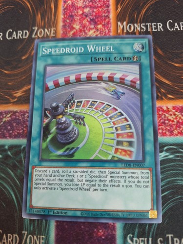 Yugioh speedroid wheel - speedroid,