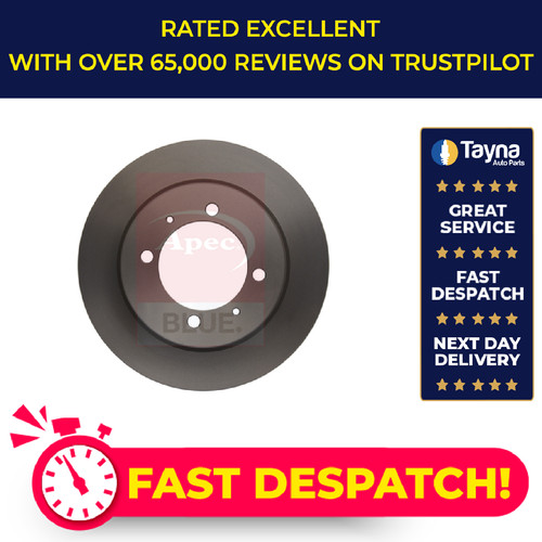 Brake discs pair solid - 2x,