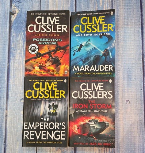 Clive cussler paperback - clive,