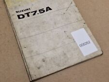 Suzuki DT7.5A Parts Catalogue Outboard Engine Manual