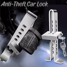 Auto Car Van Brake Clutch Pedal Lock Anti-Theft Strong Clamp Security Adjustable