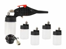 Airbrush Hobby Kit 0.5mm Nozzle Spray Gun with 5 Colour Cup