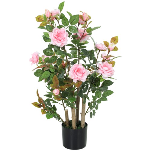 Homcom 90cm artificial rose - 90cm,