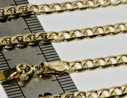 9ct gold curb - -,