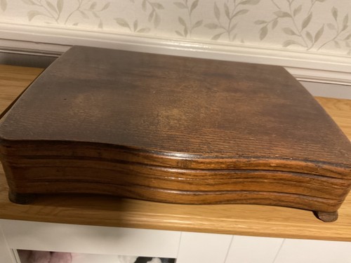 Vintage wooden cutlery - , box