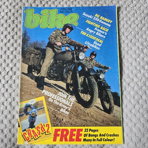 Bike magazine april 1984 - magazine,