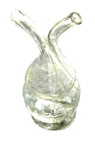 Nestling olive oil and vinegar - olive,