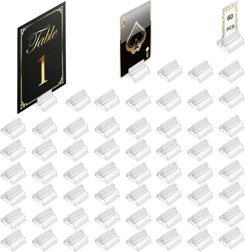 Table number place card - number,