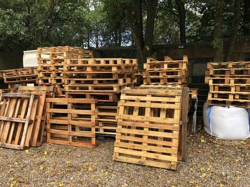 Used wooden pallets - pallets, mixed
