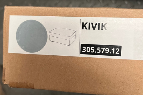 Ikea kivik footstool with - footstool,
