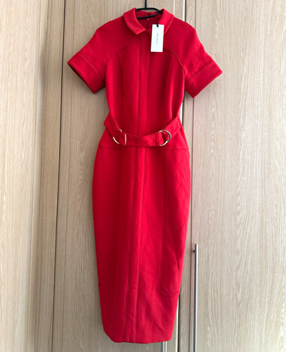 Karen millen red collared - millen,