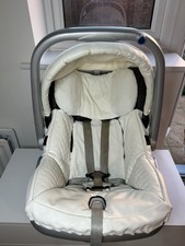 Emmaljunga Car Seat White Faux