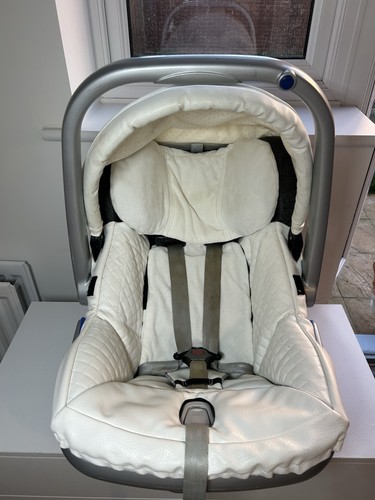 Emmaljunga car seat white faux - car,