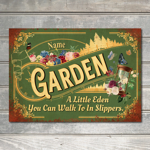 Personalised garden rust - personalised,