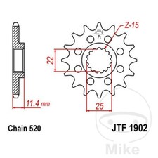 JT Sprocket Fits KTM Duke 640