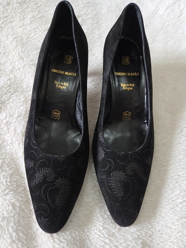 Bruno magli black suede - bruno,