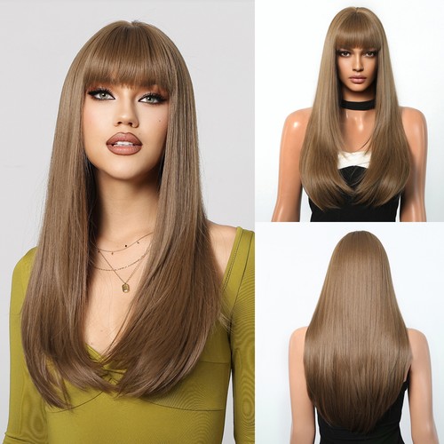 Natural cosplay wigs with - natural,