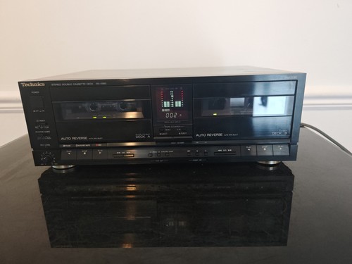 Technics twin cassette deck - technics,
