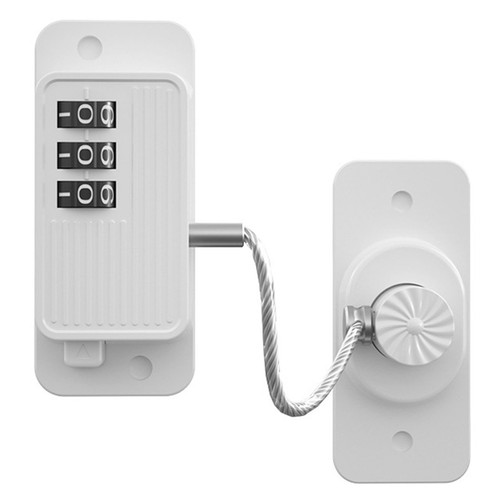 Cupboard door combination lock - cupboard,