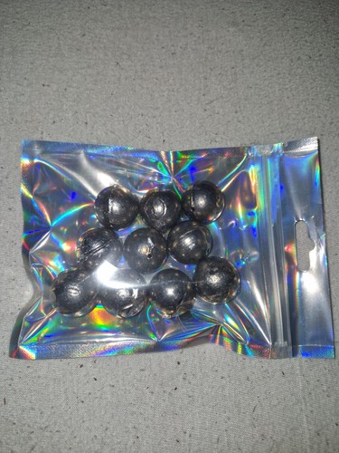 Drilled bullet lead - x, bull