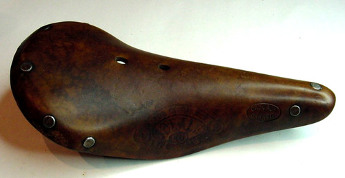 Vtg ideale record leather - record,