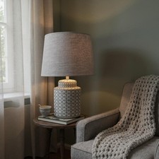 Stylish Grey Ceramic Table