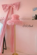 Handmade pink tulle coolie - pink,