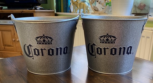 Two corona ice buckets - 2,