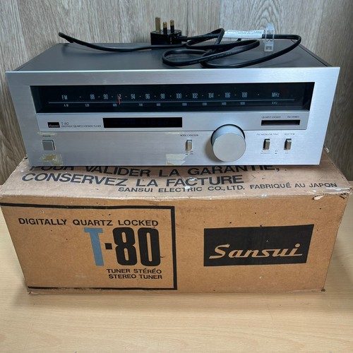 Vintage 1979 sansui 80 - vintage, t-80