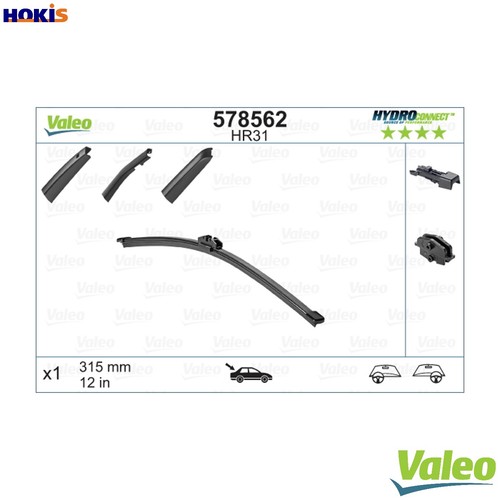 Wiper blade 578562 for seat - wiper,