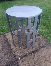 Cast Aluminium Brutalist Side