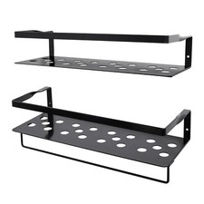 2x Metal Floating Shelves Wall