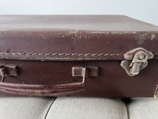 Mini Brown Vintage Suitcase