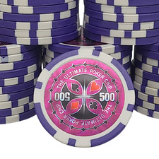 50 x Poker Chips 40mm Casino