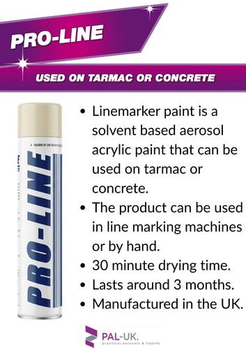 Green 750ml linemarker spray - green,