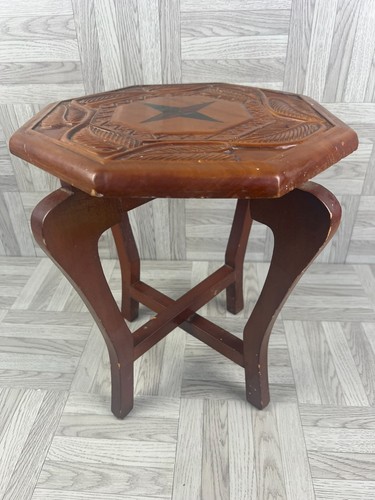 Vintage hand carved - hand-carved, wooden