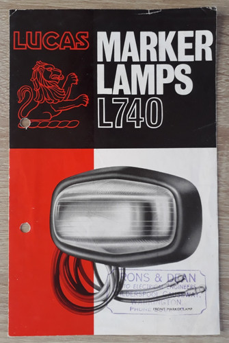 Lucas l740 marker - l740,