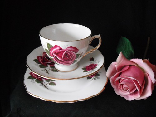 Vintage crown royal bone china - bone,
