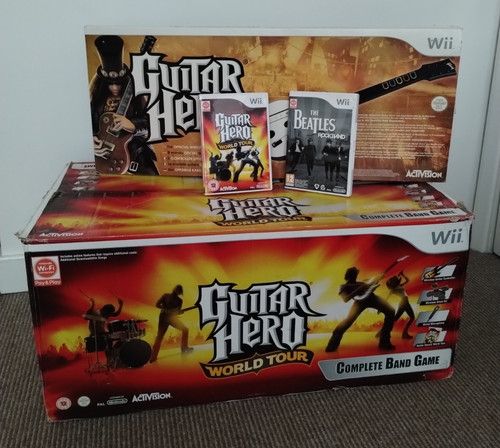 Wii guitar hero - wii,