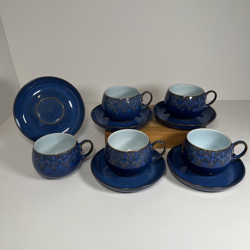 Denby midnight x cups - midnight, &