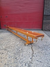 Vintage 11ft Wooden Gym Bench
