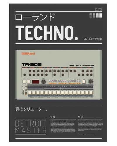 Roland 909 rhythm - roland,