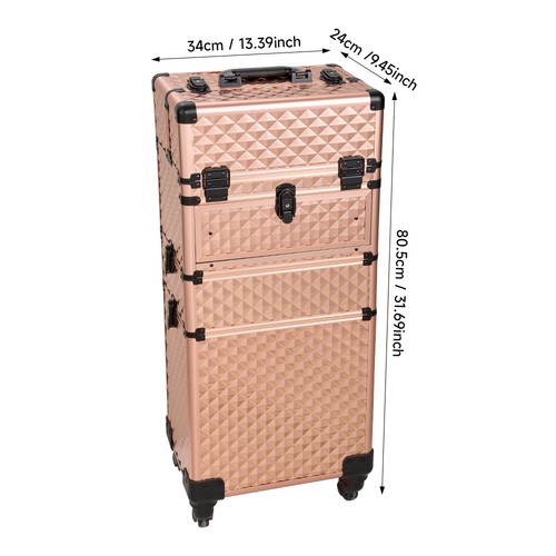 Large makeup trolley case - large,