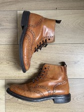 Men’s Tan Leather Brogue