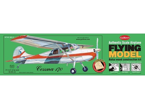Cessna 170 flying model - 170, balsa
