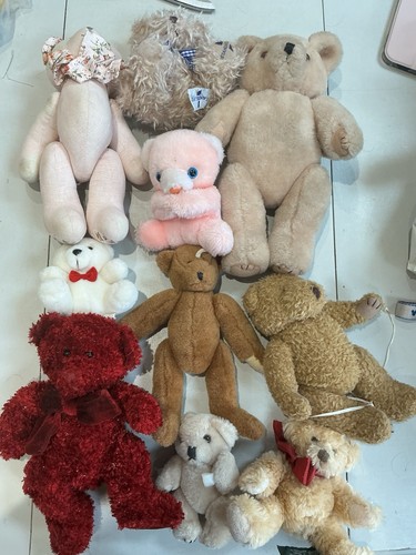 Vintage teddy bear bundle - teddy, job