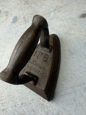 Antique Cast Iron Clothes Iron Press Flat Iron